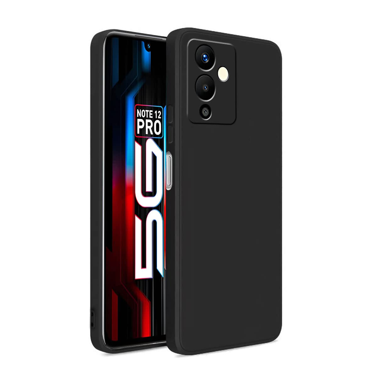 Premium Liquid Silicone Cover For Infinix Note 12 G96 Back Cover with full camera protection Silicone Phone Cases Price in Bangladesh - Mobile.com.bd