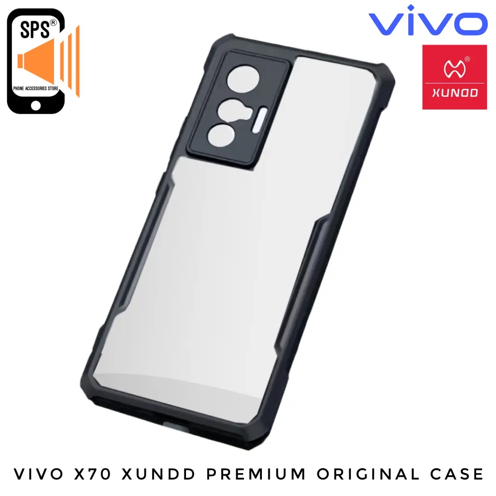 Premium Liquid Xundd Cover For Vivo X70 5G Back Cover with full camera protection