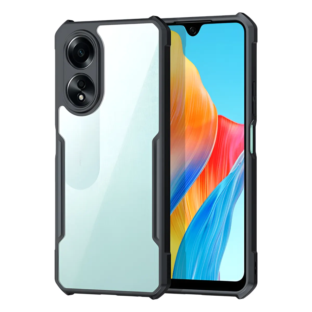 Premium Liquid Xundd Cover For Oppo A58 4G Back Cover with full camera protection