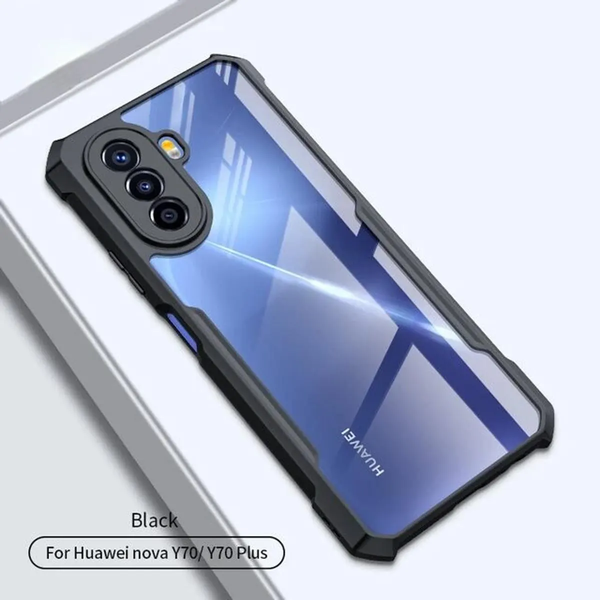 Premium Liquid Xundd Cover For Huawei Y70 Plus Back Cover with full camera protection