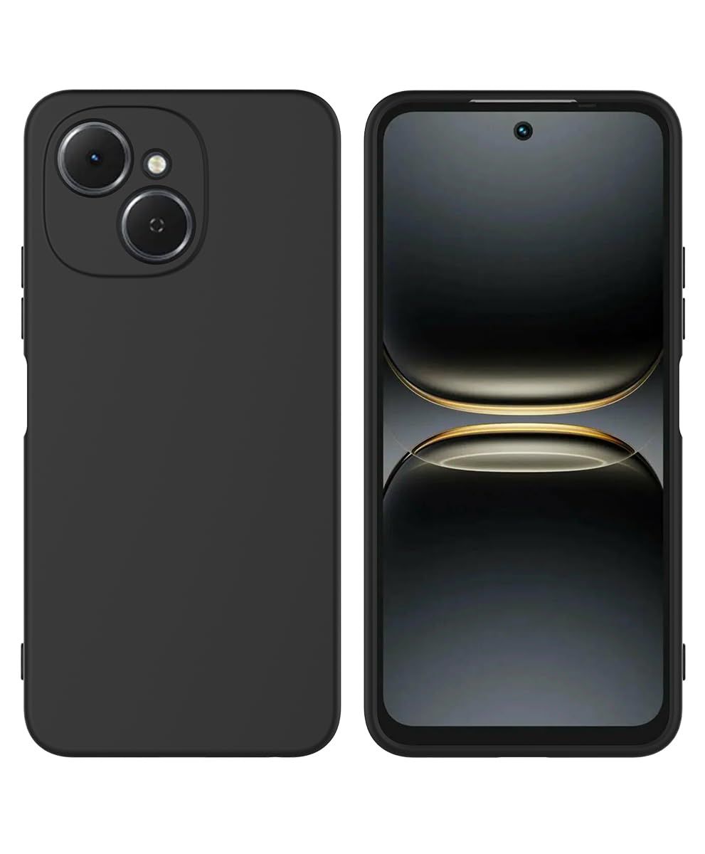 Premium Liquid Silicone Cover For Tecno Spark 40c Back Cover with full camera protection Silicone Phone Cases Price in Bangladesh - Mobile.com.bd