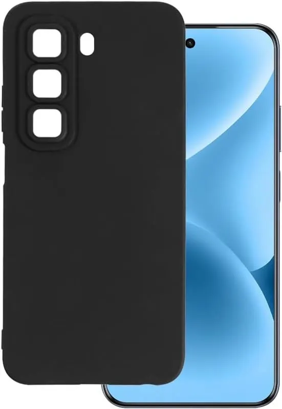 Premium Liquid Silicone Cover For Infinix Hot 50 Pro 4G Back Cover with full camera protection