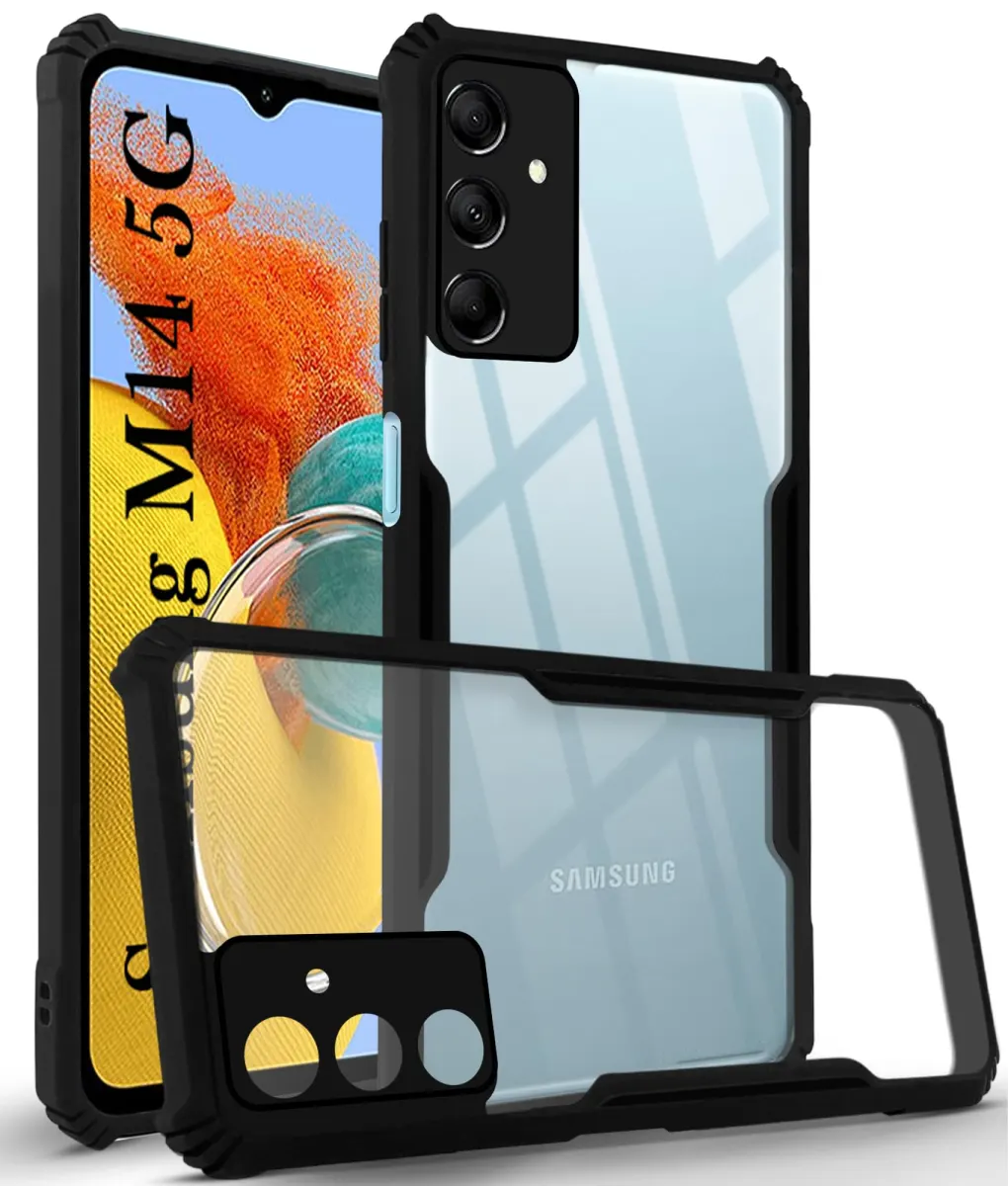 Premium Liquid Xundd Cover For Samsung Galaxy M14 5G Back Cover with full camera protection