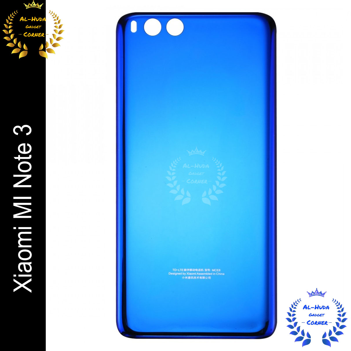 Backsheel for Mi Note 3 (2017) Replacement Back Battery Cover For Xiaomi Mi Note 3 Back Rear Glass Case High Quality Full Body Casing Price in Bangladesh - Mobile.com.bd