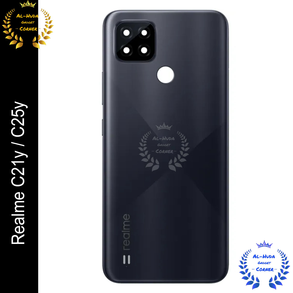 For Realme C21y / C25y Back Door Shell / Casing Door With Camera Lens Full Body Casing Price in Bangladesh - Mobile.com.bd