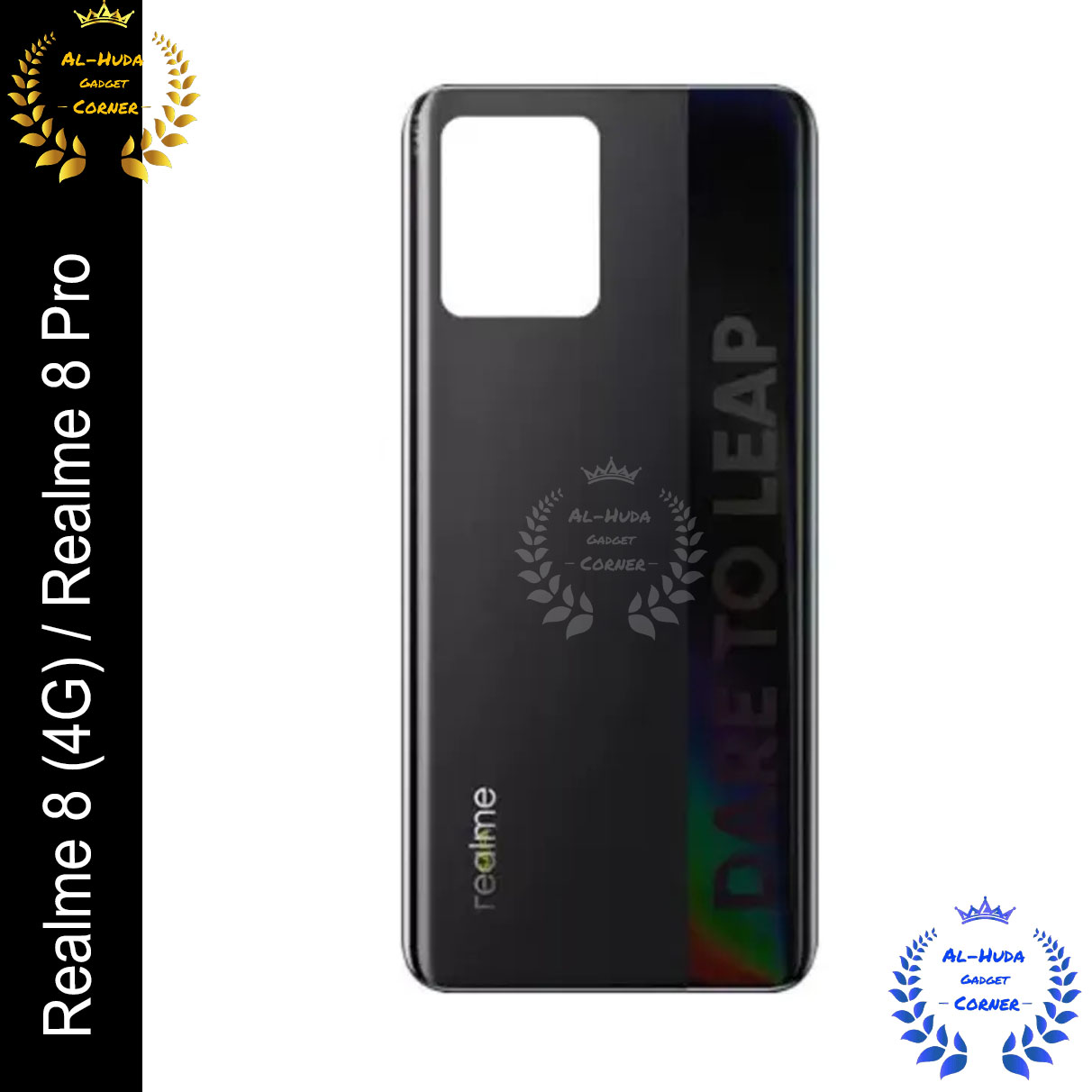 Realme 8 (4G) / Realme 8 Pro Back Shell / Back Panel / Battery Cover / Back Door / Back Replacement Part (Back Case Cover For Smartphone) - Price in Bangladesh