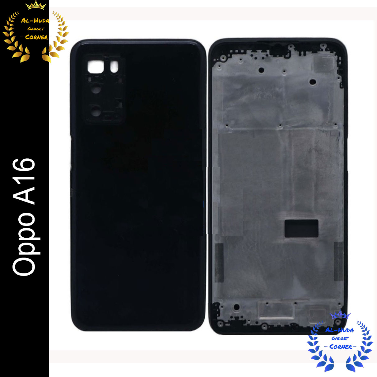 Replacement Full Body Housing for Oppo A16 Body Panel With Side Frame and Camera Lens (Best Quality) Full Body Casing Price in Bangladesh - Mobile.com.bd