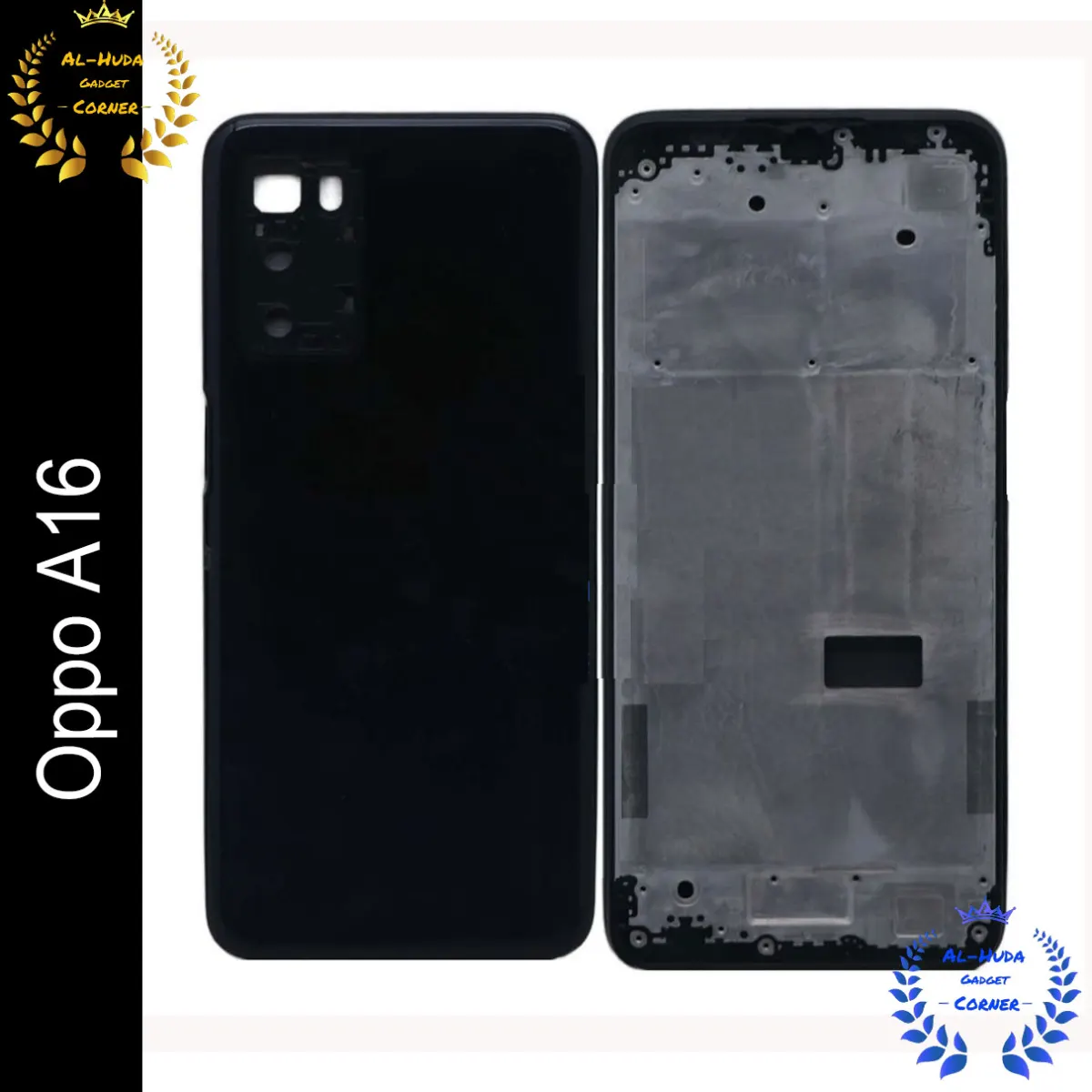 Replacement Full Body Housing for Oppo A16 Body Panel With Side Frame and Camera Lens (Best Quality) - Price in Bangladesh