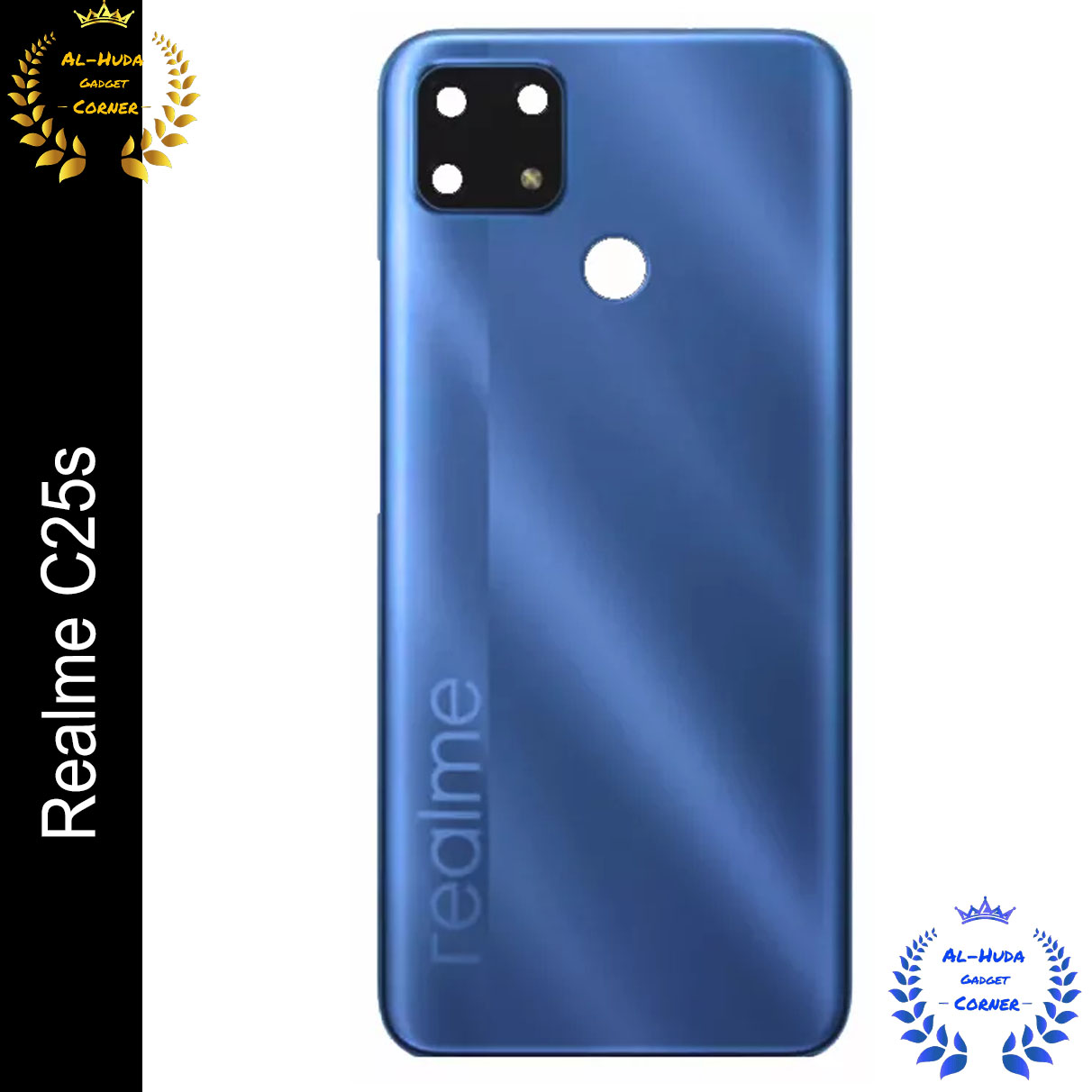 Replacement Backshell Panel for Realme C25s Battery Back Door Housing With Camera Lens (Best Quality) Full Body Casing Price in Bangladesh - Mobile.com.bd
