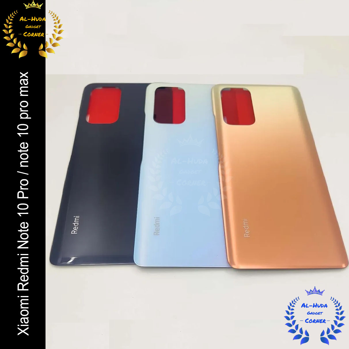 Xiaomi Redmi Note 10 Pro / note 10 pro max Back Shell / Back Panel / Battery Cover / Back Door / Back Replacement Part (Back Case Cover For Smartphone) (Best Quality) - Price in Bangladesh