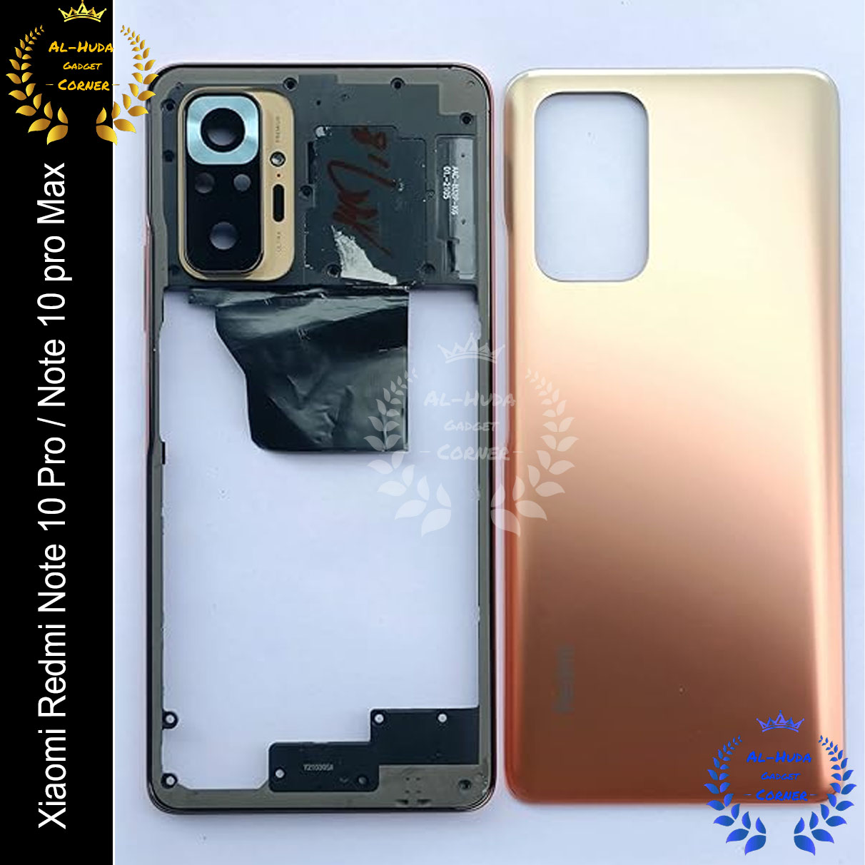 FUL Housing body For Xiaomi Redmi Note 10 Pro / Redmi Note 10 pro Max (Best Quality) Full Body Casing Price in Bangladesh - Mobile.com.bd