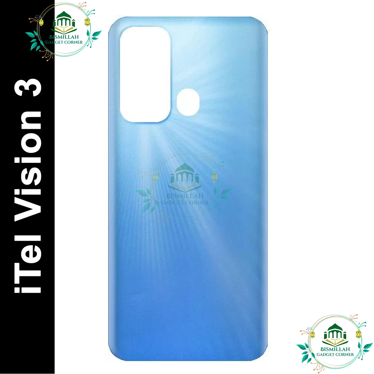 Itel Vision 3 Back Shell / Back Panel / Battery Cover / Back Door / Back Replacement Part (Back Case Cover For Smartphone) Full Body Casing Price in Bangladesh - Mobile.com.bd