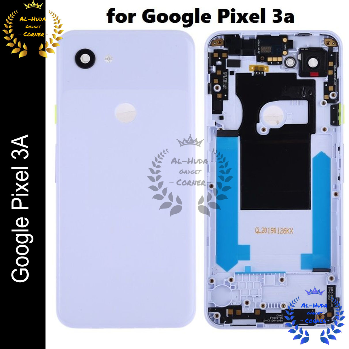 Google Pixel 3A Back Glass Battery Cover Housing Case for Google Pixel 3A Rear Door Cover (Best Quality) Full Body Casing Price in Bangladesh - Mobile.com.bd