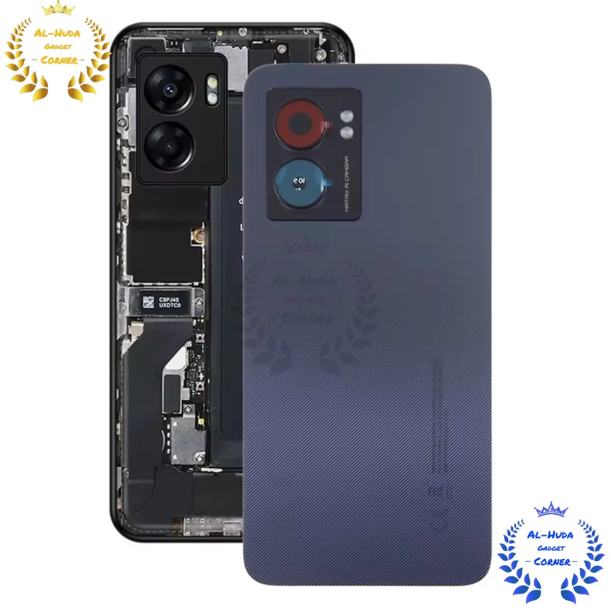 Original For Realme Narzo 50 5G Battery Cover Door Back Housing Rear Case For Realme Narzo 50 5G Battery Door Replacement Parts+Camera Lens Full Body Casing Price in Bangladesh - Mobile.com.bd