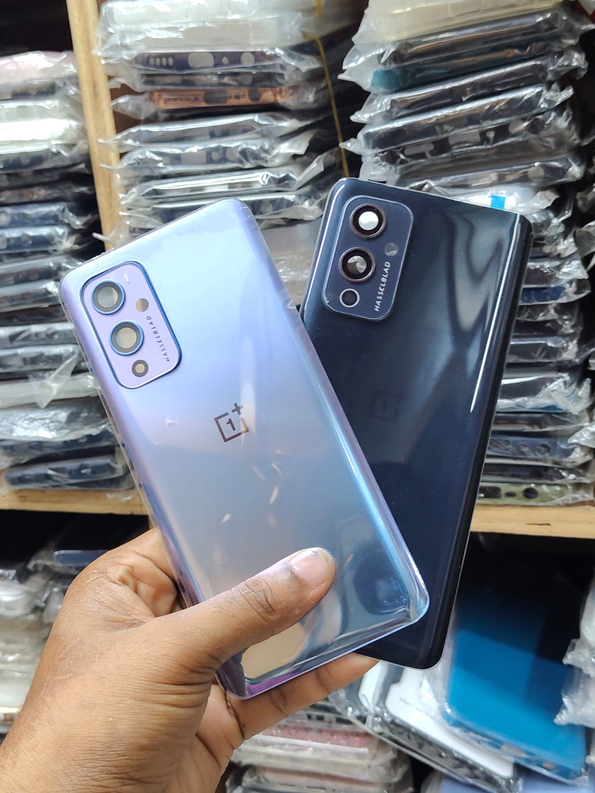 Oneplus 9 Back Glass Battery Cover Rear Door Housing Panel Case Replacement Parts For One Plus 1+ 9 With Camera Lens Full Body Casing Price in Bangladesh - Mobile.com.bd