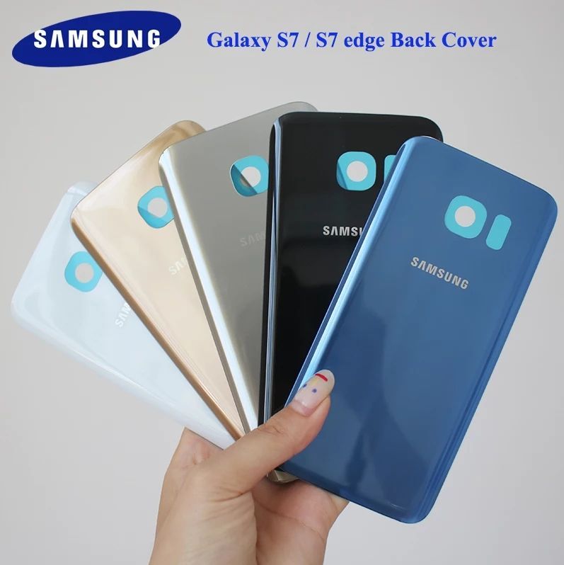 Samsung Galaxy S7 / S7 Edge Battery Back Cover Glass Door Housing Replacement Repair Parts S7 G930F , S7 edge G935F Full Body Casing Price in Bangladesh - Mobile.com.bd