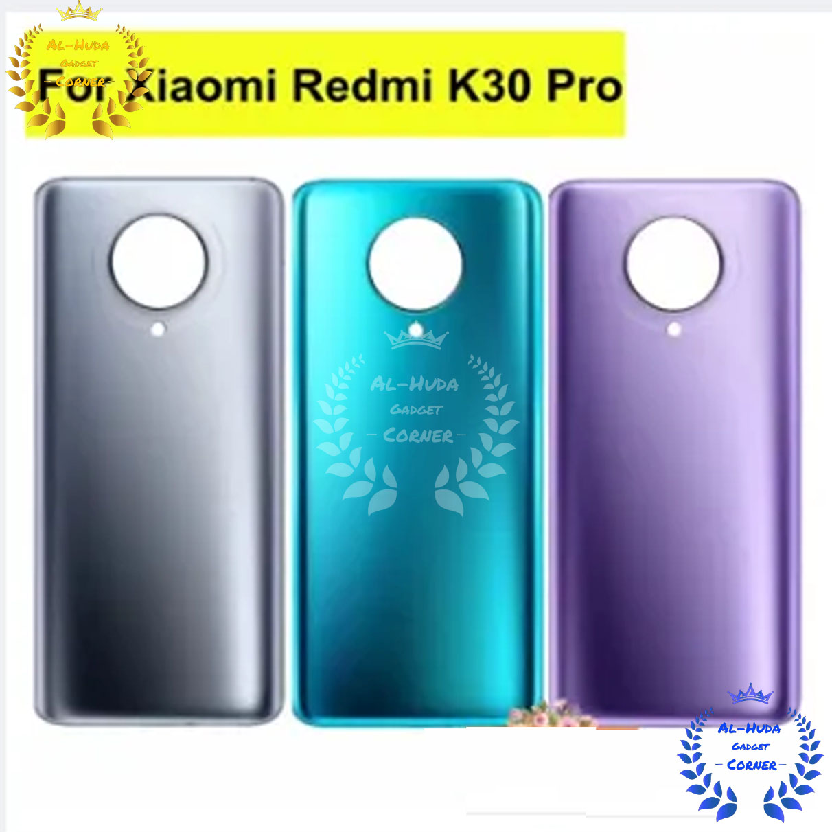 Replacement Backshell Glass Panel for Xiaomi Redmi K30 Pro Battery Back Door Housing Full Body Casing Price in Bangladesh - Mobile.com.bd
