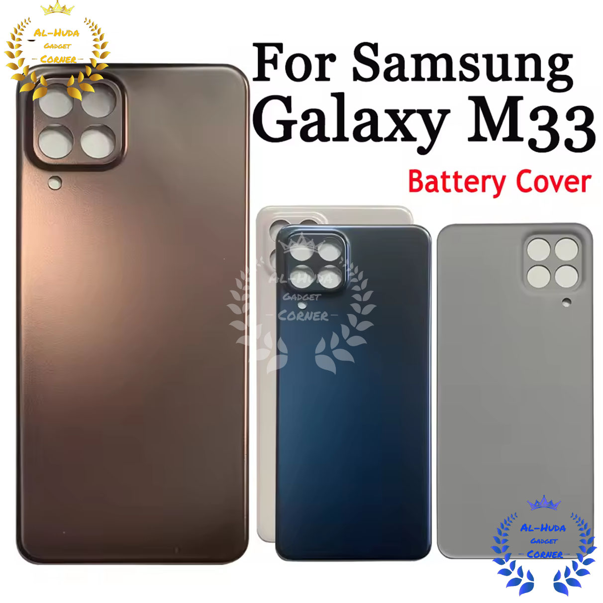 Replacement Backshell Panel for Samsung Galaxy M33 Battery Back Door Housing Full Body Casing Price in Bangladesh - Mobile.com.bd