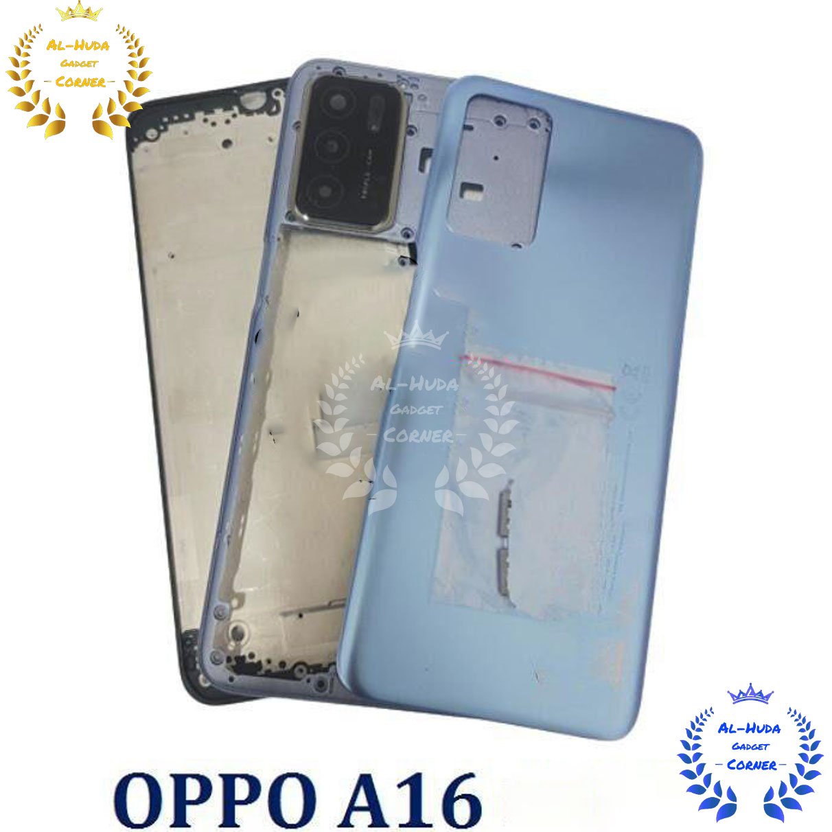 Replacement Full Body Housing for Oppo A16 Body Panel With Side Frame and Camera Lens Full Body Casing Price in Bangladesh - Mobile.com.bd