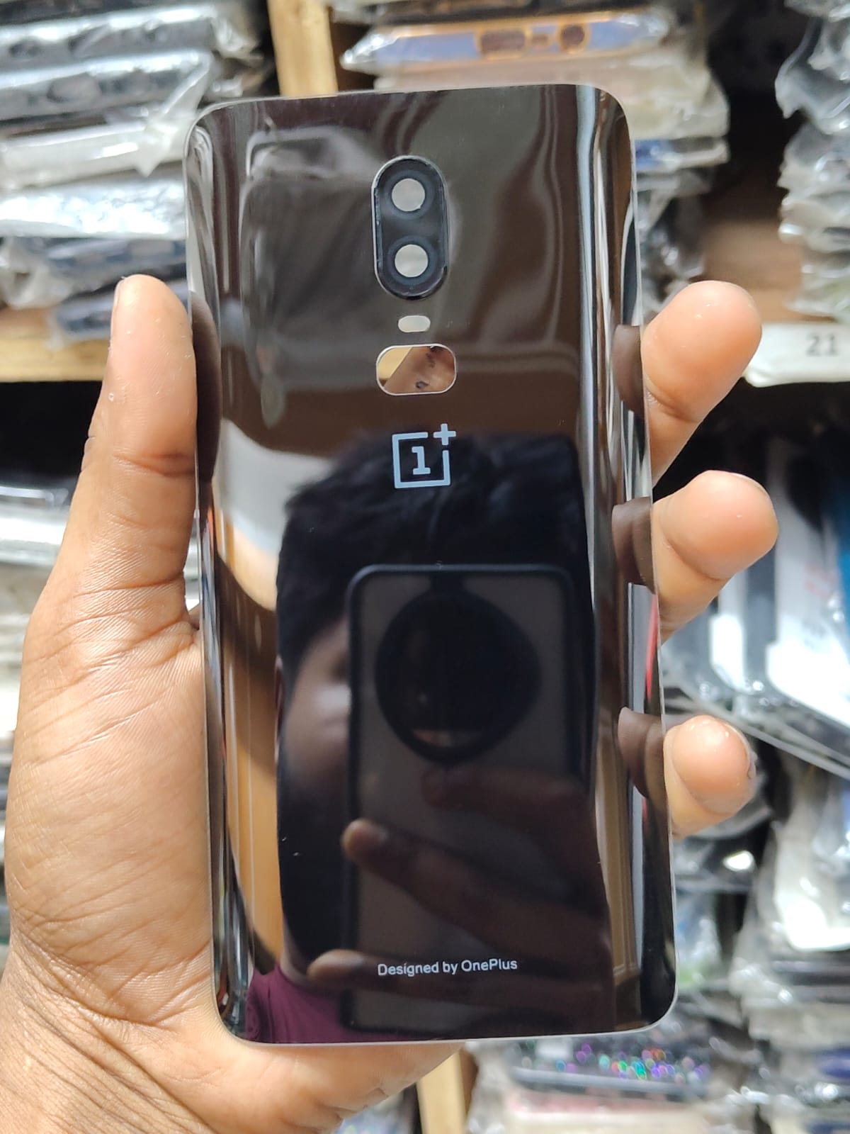Original Back Panel battery door cover for OnePlus 6 Full Body Casing Price in Bangladesh - Mobile.com.bd