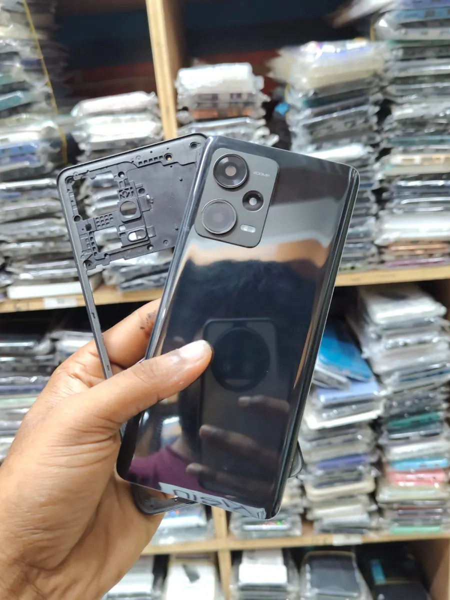 Replacement Complete Housing Full Body Compatible with Redmi Note 12 Pro Plus 5G Back Panel /Back Shell and LCD Frame with Volume Buttons Full Body Casing Price in Bangladesh - Mobile.com.bd