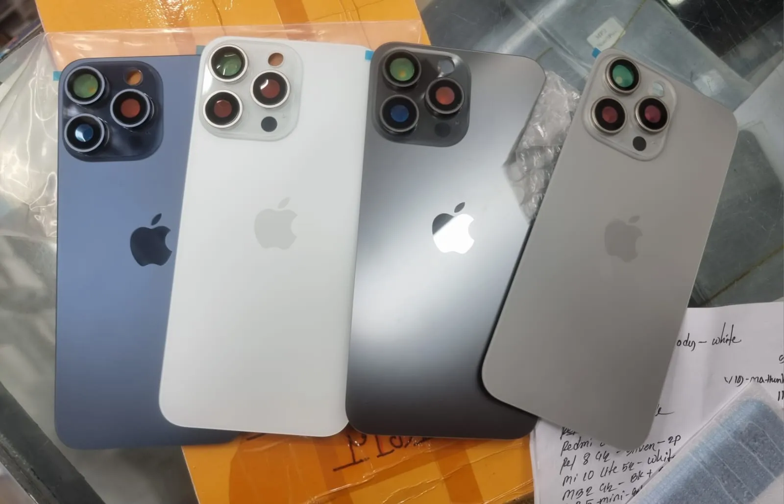 Backshell for iPhone 15 Pro Max Replacement Back Battery Cover Back Rear Glass Case - camera Full Body Casing Price in Bangladesh - Mobile.com.bd