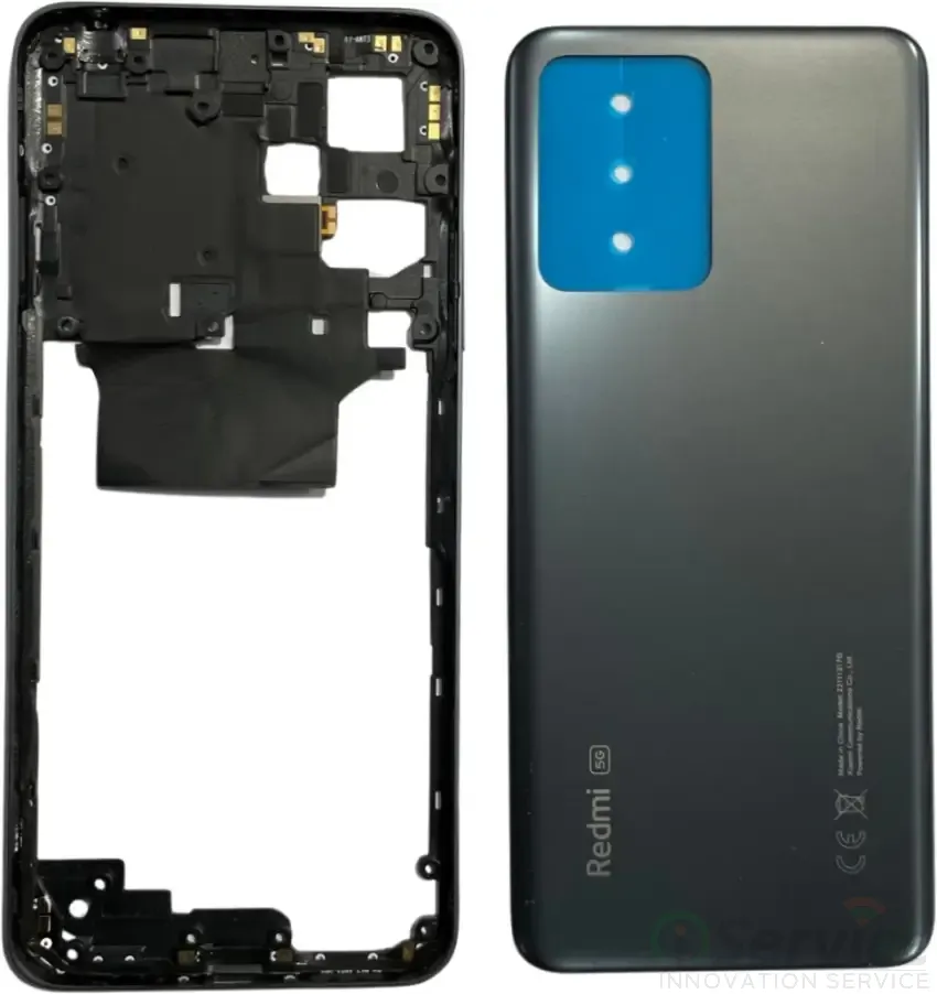 Full Body For Xiaomi Redmi Note 12 5G BackShell Housing Battery Cover Replacement parts Full Body Casing Price in Bangladesh - Mobile.com.bd
