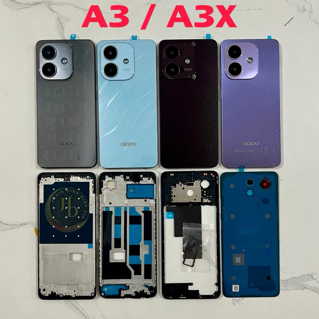 Full Body For Oppo A3X BackShell Housing Battery Cover Replacement parts Full Body Casing Price in Bangladesh - Mobile.com.bd