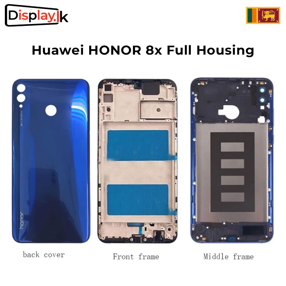 Full Body For Honor 8x BackShell  Battery Cover Replacement parts Full Body Casing Price in Bangladesh - Mobile.com.bd