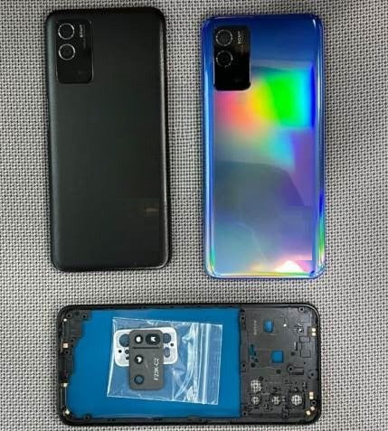 Oppo A55 4G Housing Middle Frame With Side Button and Camera Lens Complete Body Casing Replacement For Oppo A55 4G Full Body Casing Price in Bangladesh - Mobile.com.bd