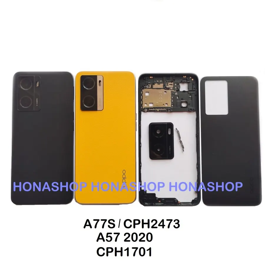 Oppo A57 2020 Housing Middle Frame With Side Button and Camera Lens Complete Body Casing Replacement For Oppo A57 2020 Full Body Casing Price in Bangladesh - Mobile.com.bd