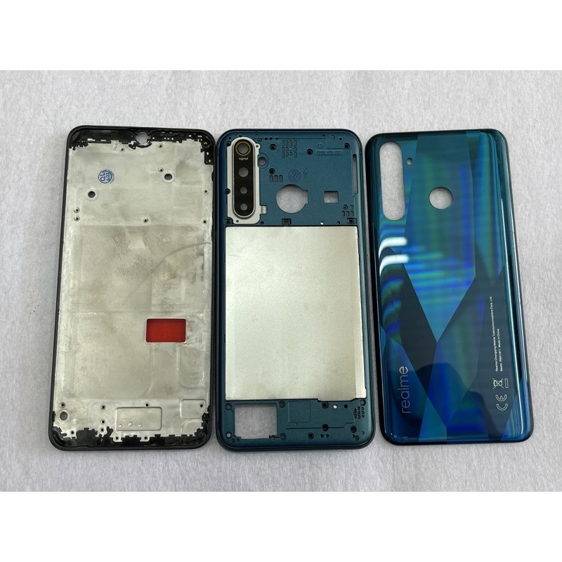 Realme 5 Pro Housing Middle Frame With Side Button and Camera Lens Complete Body Casing Replacement For Realme 5 Pro Full Body Casing Price in Bangladesh - Mobile.com.bd