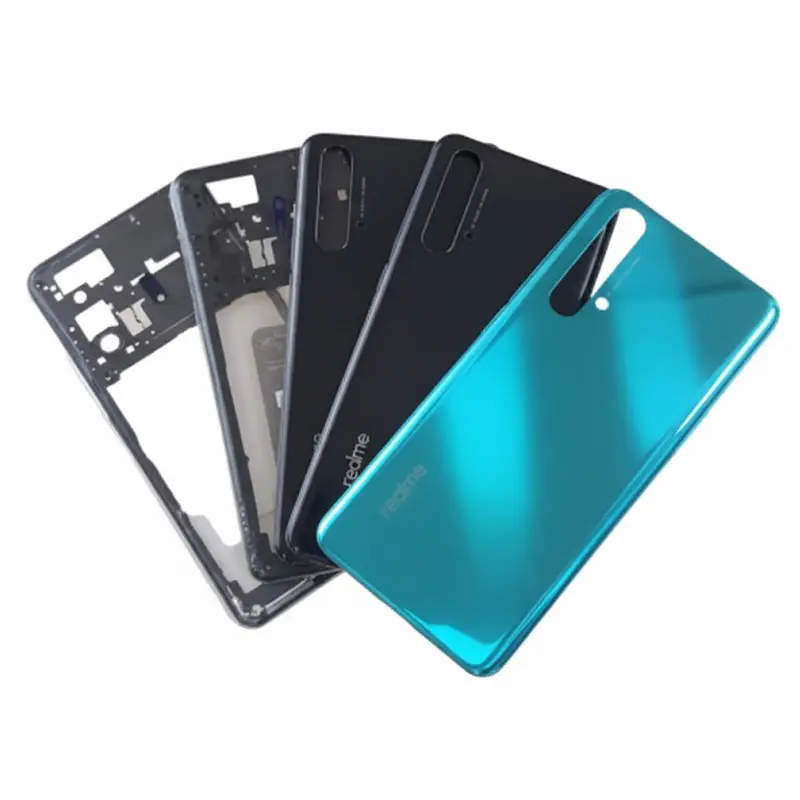 Realme X3 Housing Backshell With Side Frame , Side Button and Camera Lens Complete Body Casing Replacement For Realme X3 Full Body Casing Price in Bangladesh - Mobile.com.bd