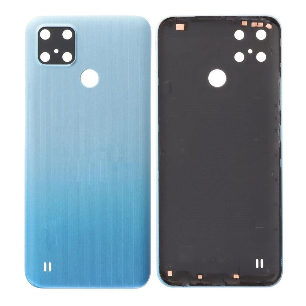 Realme C25y Housing Middle Frame With Side Button and Camera Lens Complete Body Casing Replacement For Realme C25y