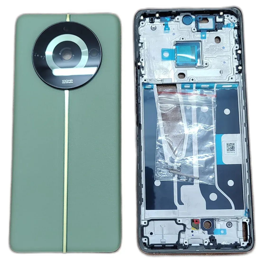 Realme 11 Pro Plus Housing Middle Frame With Side Button and Camera Lens Complete Body Casing Replacement For Realme 11 Pro Full Body Casing Price in Bangladesh - Mobile.com.bd