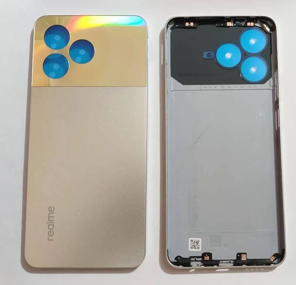 Realme C51 Housing Middle Frame With Side Button and Camera Lens Complete Body Casing Replacement For Realme C51 Full Body Casing Price in Bangladesh - Mobile.com.bd