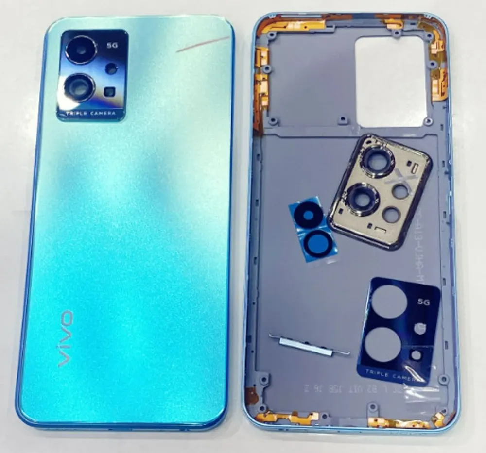 Vivo T1 Pro 4G Housing Middle Frame With Side Button and Camera Lens Complete Body Casing Replacement For Vivo T1 Pro 4G Full Body Casing Price in Bangladesh - Mobile.com.bd