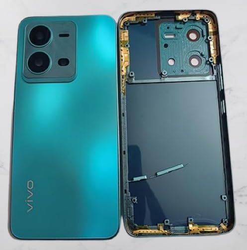 Vivo V25 Housing Backshell With Side Frame , Side Button and Camera Lens Complete Body Casing Replacement For Vivo V25 Full Body Casing Price in Bangladesh - Mobile.com.bd
