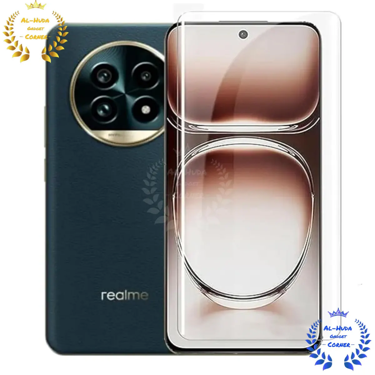 Premium UV Tempered Glass For Realme 13 Pro / Realme 13 Pro Plus 5G Screen Protector Curved with Liquid Glue and UV Light -Transparent Clear Screen Protectors Price in Bangladesh - Mobile.com.bd