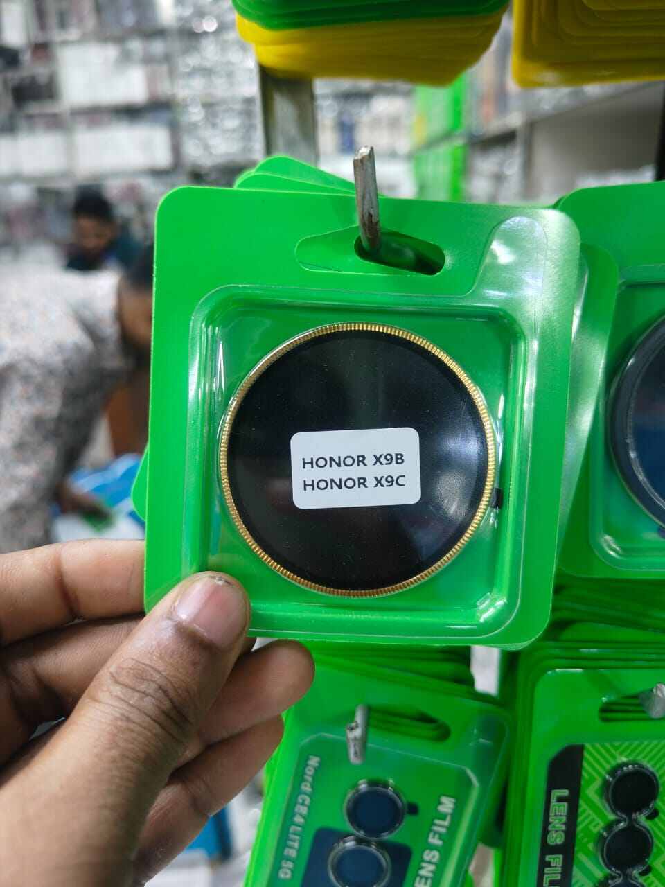 For Honor X9c / Honor X9b Camera Protector WSKEN Metal Ring Tempered Glass Camera Lens Protector - Price in Bangladesh