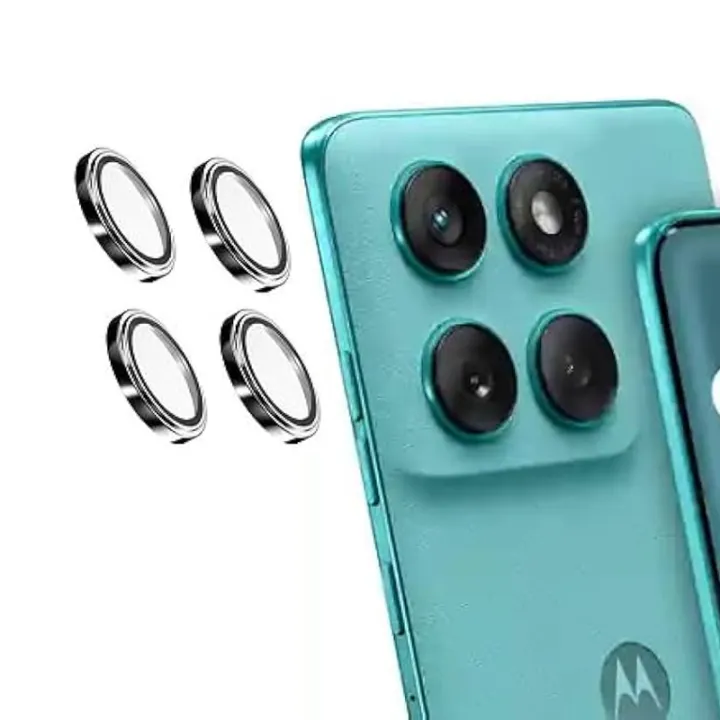 For Xiaomi Motorola Edge 60 Fusion Camera Protector WSKEN Metal Ring Tempered Glass Camera Lens Protector Camera Lens Protectors Price in Bangladesh - Mobile.com.bd