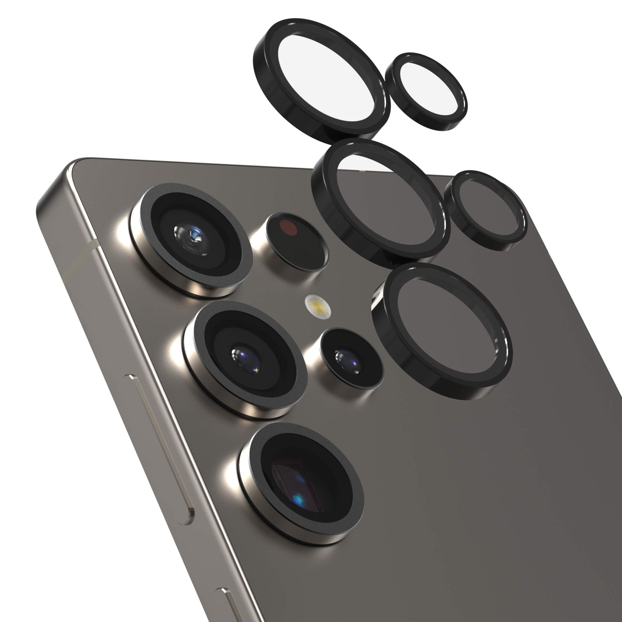 Samsung S25 Ultra Camera Protector Camera Lens Protectors Price in Bangladesh - Mobile.com.bd