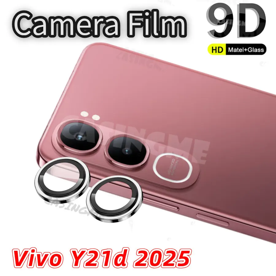 Camera Protector For Vivo Y21D WSKEN Metal Ring Tempered Glass Camera Lens Protector - Price in Bangladesh
