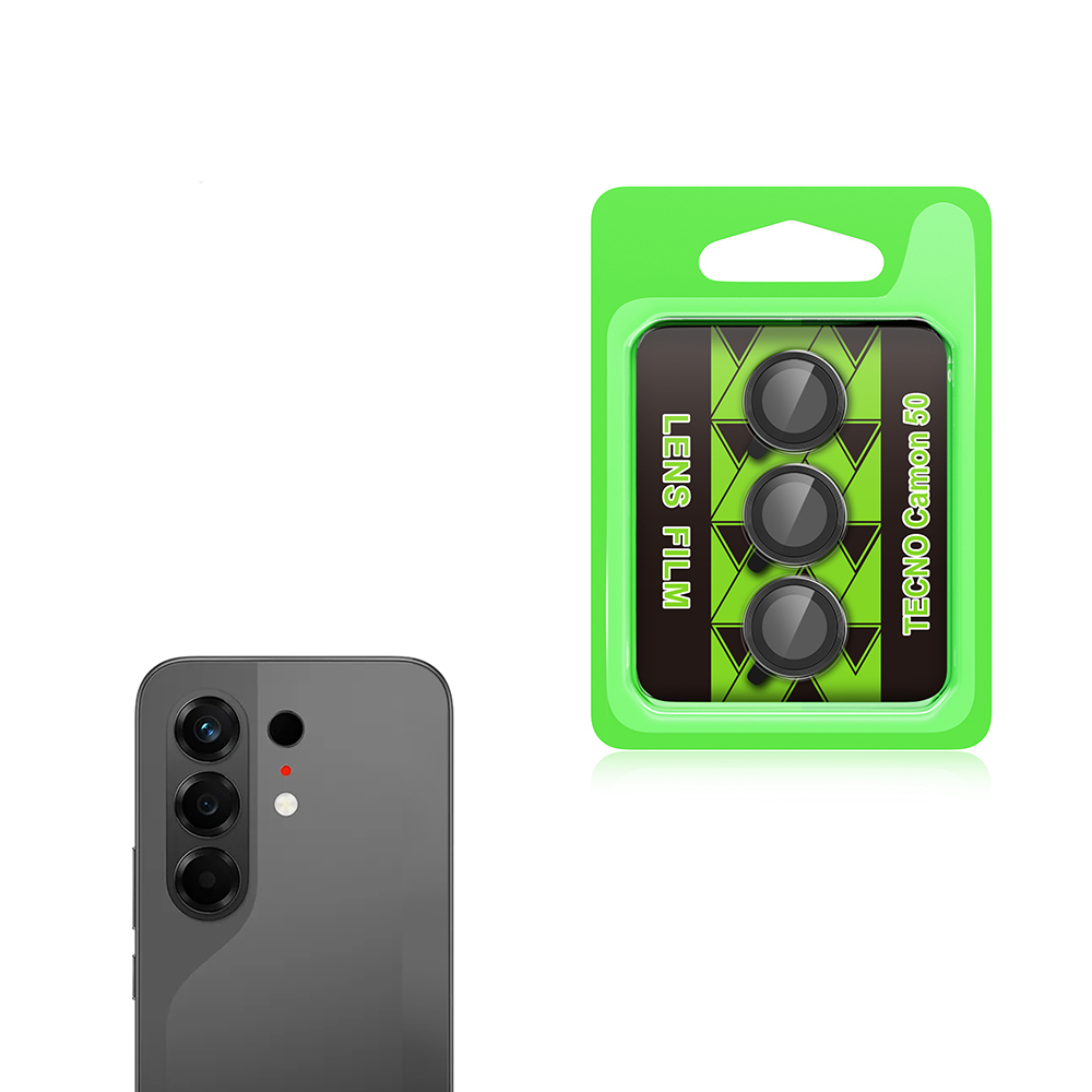 Camera Protector For Tecno Camon 50 5G WSKEN Metal Ring Tempered Glass Camera Lens Protector Camera Lens Protectors Price in Bangladesh - Mobile.com.bd