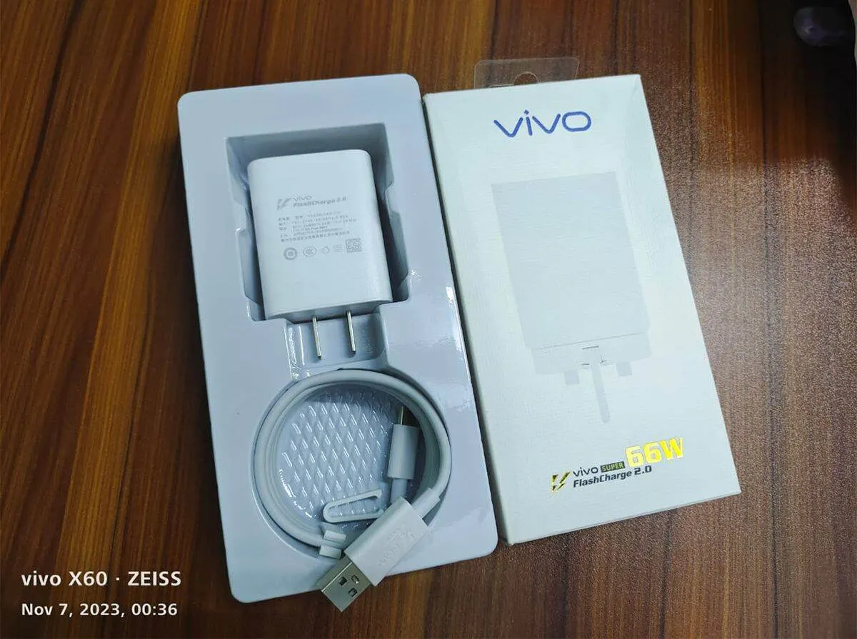 Vivo 66W FlashCharge 2.0 Charger for Vivo X Series & Latest/5G Phones.For Vivo V23 ,  V23 Pro , V25 , V25 , Y35 ,Y55 , Y76 5G , Y75 ,  Y78 , Y78+ , iQOO Z7 , iQOO Z7s , iQOO Pad , X70 Pro Charger & Adapter Price in Bangladesh - Mobile.com.bd