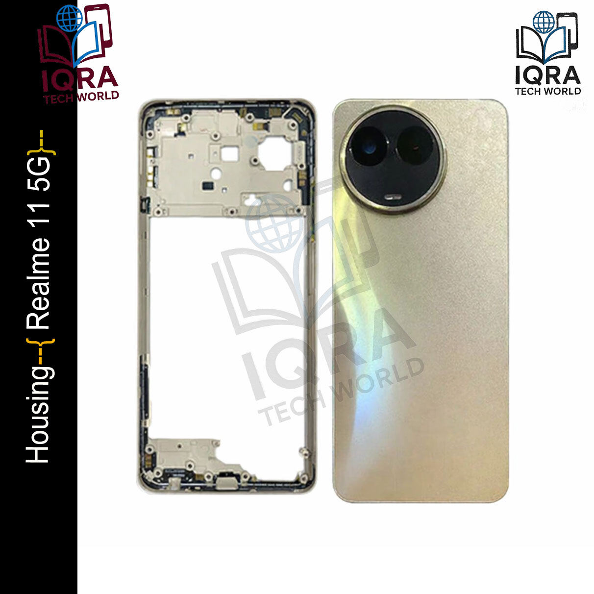 Realme 11 5G (Backshell) Back Panel with Side Frame Housing Replacement Parts Price in Bangladesh - Mobile.com.bd