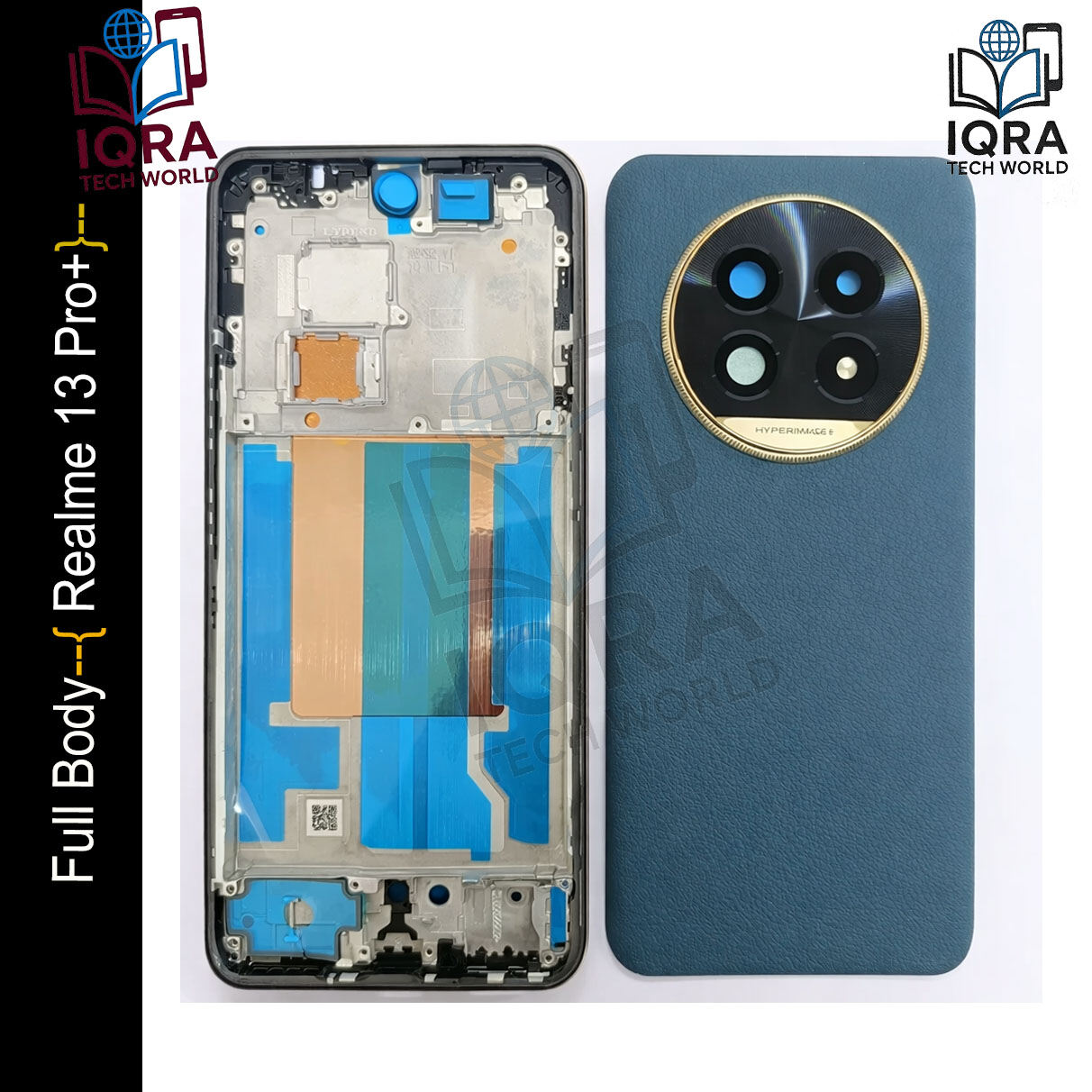 Realme 13 Pro+ Full Body Housing / Middle Frame Chassis with Back Panel(Green) Replacement Parts Price in Bangladesh - Mobile.com.bd