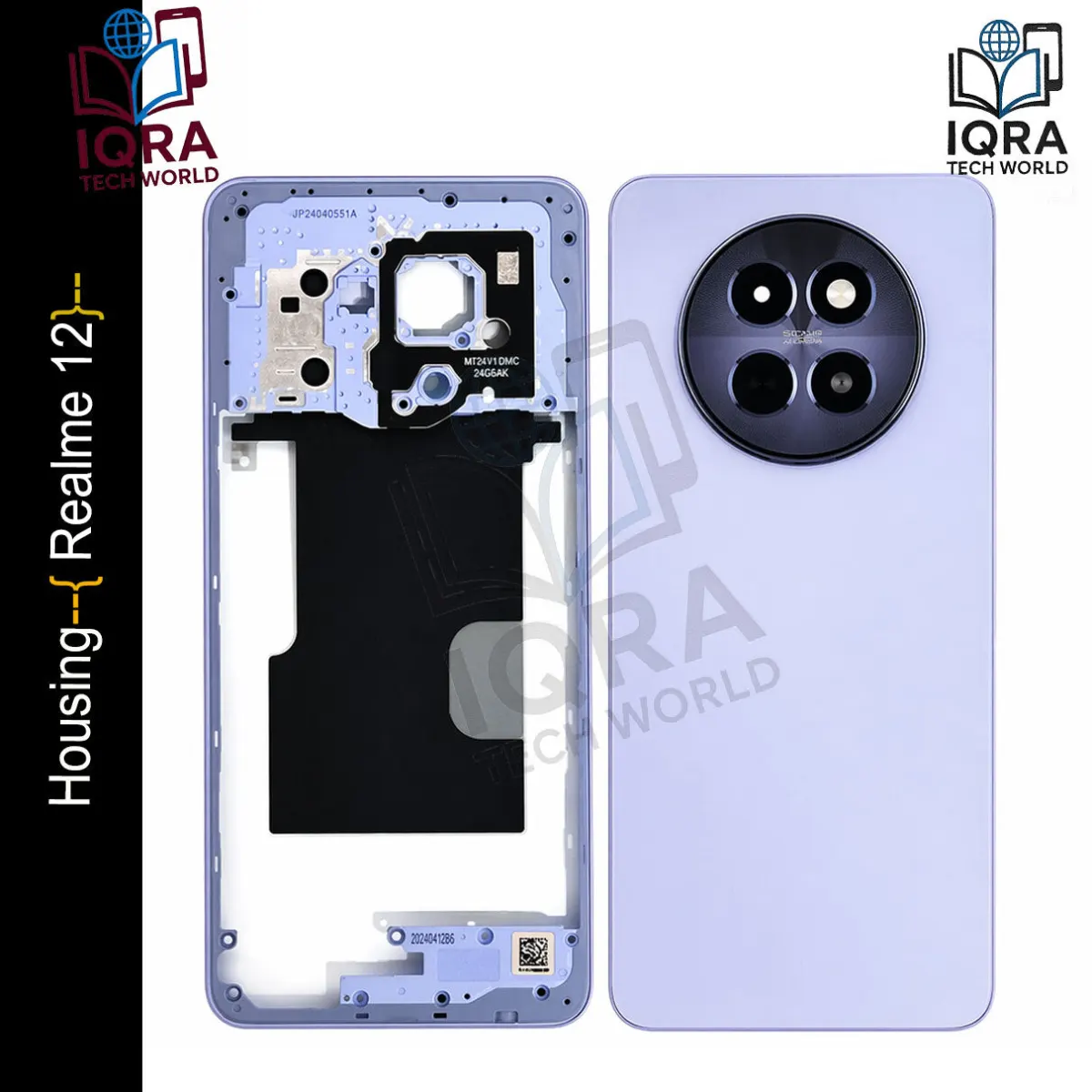 Realme 12 (Backshell) Back Panel with Side Frame Housing(Green) Back Panels & Housings Price in Bangladesh - Mobile.com.bd