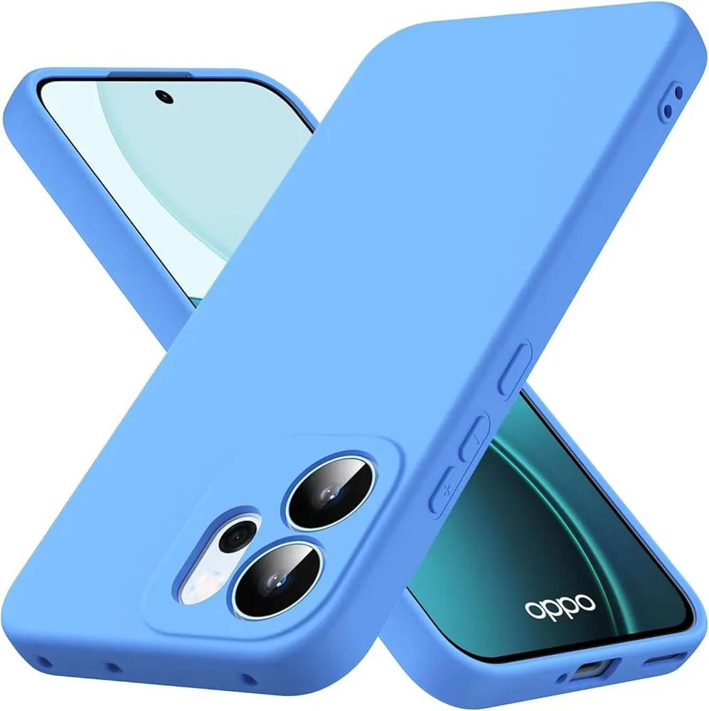 Realme Oppo Reno14 F ALL Type of cover ( Silicone cover / Xundd cover / Pani cover / Transparent cover ) cover blue Silicone Replacement Parts Price in Bangladesh - Mobile.com.bd