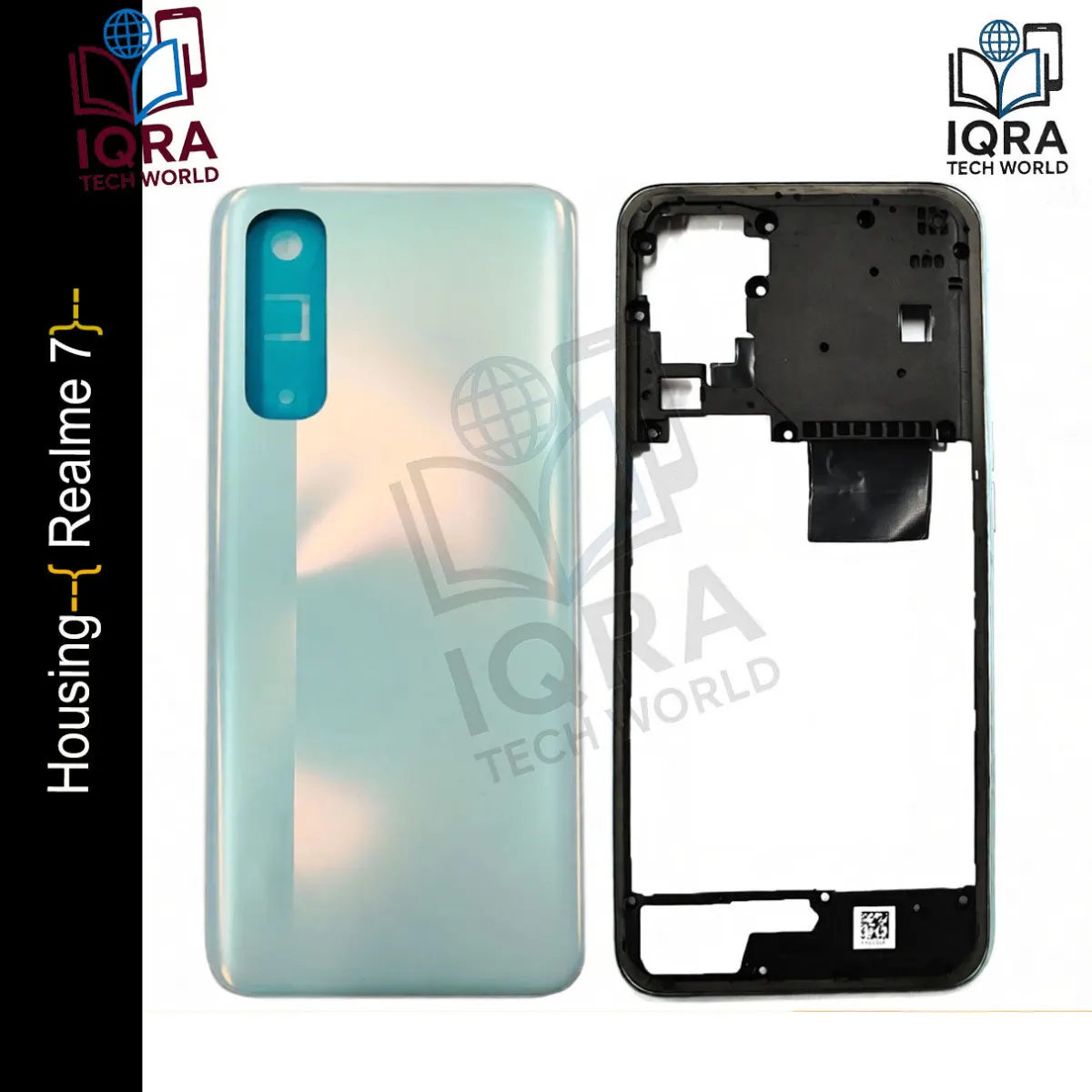 Realme 7(Backshell) Back Panel with Side Frame Housing(White) Back Panels & Housings Price in Bangladesh - Mobile.com.bd